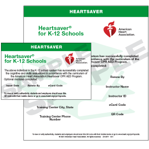 HeartSaver K-12 eCard