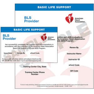 BLS Provider eCard